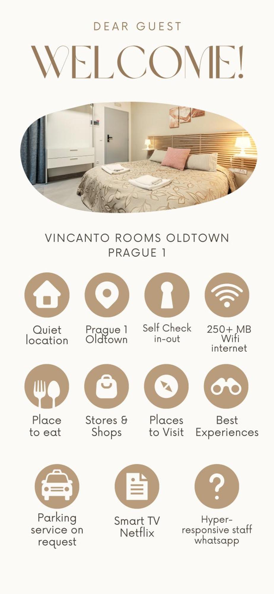 Vincanto Rooms Old Town Prague Luaran gambar